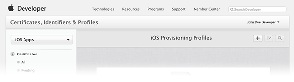 Screenshot of Apple.com site