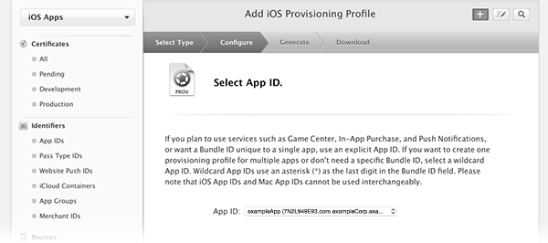 Screenshot of Apple.com site